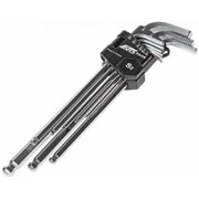  Набор ключей шестигранных JTC 3506 1/16"-3/8" удлиненных с шаром 9 предметов 