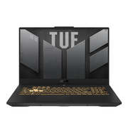  Ноутбук Asus Tuf Gaming F17 FX707ZU4-HX058 (90NR0FJ5-M00370	) i7 12700H 16Gb SSD512Gb GeForce RTX4050 6Gb 17.3" IPS FHD (1920x1080) noOS grey 