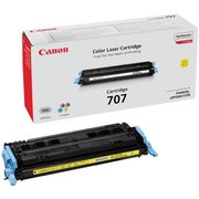  Тонер-картридж Canon 707Y (9421A004) желтый, 2000 стр., для LBP 5000/5100 