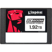  SSD Kingston DC600M (SEDC600M/1920G) 1920GB, 2.5" 7mm, SATA3, 3D TLC, R/W 560/530MB/s, IOPs 94 000/78 000, TBW 3504, DWPD 1 