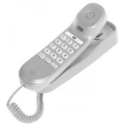 Телефон проводной TEXET TX-236 светло-серый 