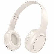  Наушники полноразмерные bluetooth HOCO W46 Charm (молочно-белый) 