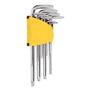  Набор ключей Torx Deli DL3091 сверхдлинных 9шт Т10,Т15,Т20,Т25,Т27,Т30,Т40,Т45,Т50 