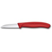  Нож кухонный Victorinox Swiss Classic (6.7301) стальной разделочный лезв.60мм прямая заточка красный без упаковки 