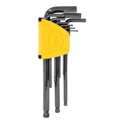  Набор ключей шестигранных Deli DL232209H с шаром удлиненных 9 шт (1,5, 2, 2,5, 3, 4,5, 6, 8, 10мм) 