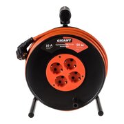  Удлинитель Gigant 80076 ПВС 3x2,5 50м на катушке 