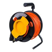  Удлинитель АТЛАНТ 40292 ПВС Атом 3х2,5 50м на садовой катушке 