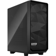  Корпус Fractal Design Meshify 2 Compact Black - DARK TG / ATX, TG / 2x140mm & 1x120mm fans inc. / FD-C-MES2C-02 