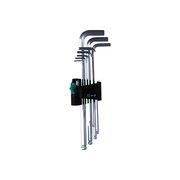  Набор ключей шестигранных WERA WE-022087 Г-образных 950 PKL/9 SM N Clip 9TLG/9 PCS 