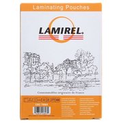  Пленка для ламинирования Lamirel LA-7866401 65x95мм, 125мкм, 100 шт. 