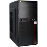  Корпус Exegate EX284038RUS Minitower BA-204U Black, mATX, (AA500, 80mm), 2*USB+2*USB3.0, Audio 