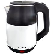 Чайник Supra KES-1843S черный/белый 
