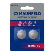  Батарейки Maunfeld Lithium CR2032 MBCR2032-BL2 блистер 2шт 