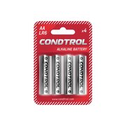  Батарейки щелочные CONDTROL 7-1-040 AA LR6 4шт 