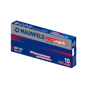  Батарейки Maunfeld Pro Long Life Alkaline AA(LR6) MBLR6-PB10 уп 10шт 