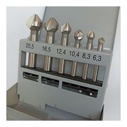  Набор зенковок GSR DIN 335 C/90 HSS (708010) 