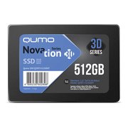  SSD QUMO Q3DT-512GSKF 512GB Novation TLC 3D 2,5" R/W 550/500 MB/s SM2258XT/SM2259XT OEM 