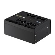  ИБП ExeGate Neo NNB-850.LED.AVR.8SH.CH (EX295012RUS) 850VA/510W, LED, AVR, 8*Schuko, 4*USB-порта для зарядки, Black 
