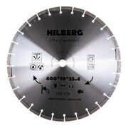  Диск алмазный отрезной Hilberg Hard Materials Лазер HM109 400x25,4x12 