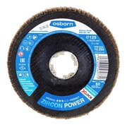  Диск абразивный лепестковый DRONCO Zircon Power X-Lock K80 5932387100 125 мм 