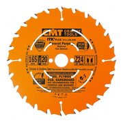  Диск пильный тонкий пропил, универсально CMT 271.165.24H 165x20/15,87x1,5/1,0 