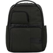  Рюкзак мужской Piquadro Wollem CA6238W129/N черный полиэстер/натур.кожа 