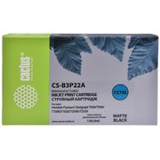  Картридж Cactus CS-B3P22A для HP DJ T920/T1500/T2530, черный матовый (130мл) 