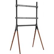  Подставка для телевизора Cactus CS-ST1247BKWN черный/орех 
