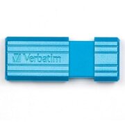 Flash Drive Verbatim PinStripe, 8GB USB 2.0, Синий (47398) 