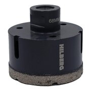  Коронка алмазная Hilberg Super Hard M14 HH668 68 мм 
