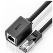  Удлинитель патч-корда Greenconnect GCR-51798 прямой 1.5m, FTP медь, кат.6, черный 