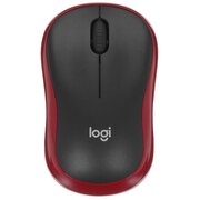  Мышь беспроводная Logitech M185 910-002237 красный 