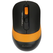  Мышь беспроводная A4Tech Fstyler FG10S black/orange 