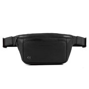  Сумка на пояс Piquadro Black Square CA2174B3/N черный натур.кожа 