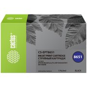  Картридж струйный Cactus CS-EPT8651 черный (8000стр) для Epson WF5190/5690 
