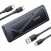  Бокс UGREEN CM578 15512 M.2 NVMe SSD Enclosure with USB-C to USB-C and U-C to USB-A cable Space Gray 