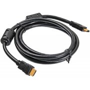  Кабель аудио-видео Buro HDMI 1.4 HDMI (m)/HDMI (m) 3м феррит.кольца черный (HDMI-19M/19M-3M-MG) 