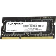  ОЗУ AMD Radeon SO-DIMM DDR3 2GB 1333 R3 Value Series Black R332G1339S1S-U Non-ECC, CL9, 1.5V, RTL 