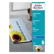  Пленка Avery Zweckform I-J 2501 A4/196г/м2/50л./прозрачный самоклей. для лазерной печати 