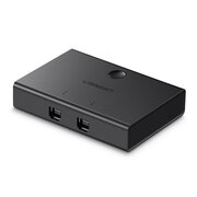  Разветвитель UGREEN US158 30345 USB 2.0 Sharing S Witch 2x1 Black 