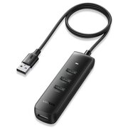  USB Hub UGREEN CM416 80657 USB3.0 to 4*USB 3.0 Hub With USB-C power port 1m black 