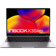  Ноутбук Infinix Mobility Limited Inbook X3 XL422 (71008301337) 14"(1920x1080 IPS)/Intel Core i3 1215U(1.2Ghz)/8192Mb/256SSDGb/noDVD/Intel UHD Graphics 