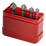  Набор из 4-х зенкеров Bucovice Tools 741801 