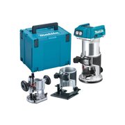  Фрезерная машина аккумуляторная MAKITA DRT50ZJX2 кромочный (DRT50ZJX2) без акк и ЗУ 