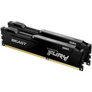  ОЗУ Kingston KF316C10BBK2/16 Fury Beast Black 16GB 1600MHz DDR3 CL10 DIMM (Kit of 2) Fury Beast Black 