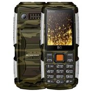  Мобильный телефон BQ 2430 Tank Power Camouflage+Silver 