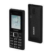  Мобильный телефон Maxvi C9i Black-Black 