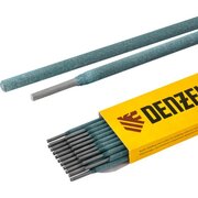  Электроды Denzel 97510 DER-3, диаметр 3мм, 1кг, рутиловое покрытие 