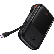  Внешний аккумулятор Baseus PPQD020101 Qpow Pro Digital Display Fast Charge 10000mAh 22.5W Black 