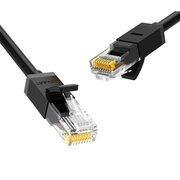  Кабель UGREEN NW102 20161 Cat6 8-Core U/UTP Ethernet Cable 3m Black 